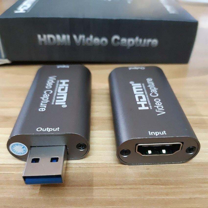 HDMI Video Capture USB 3.0 ghi chương trình vào Máy tính