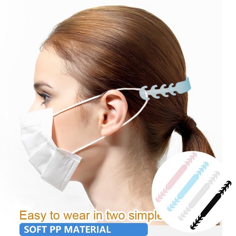 Móc gắn khẩu trang bằng silicone mềm chống trượt có thể điều chỉnh