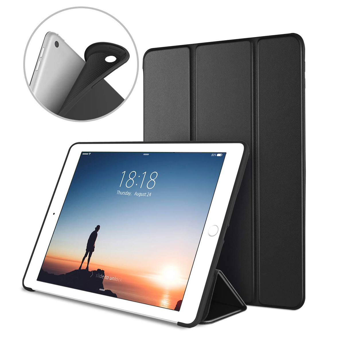 Bao Da Smart Case Gen2 TPU Dành Cho iPad Mini 1/ 2/ 3/ 4