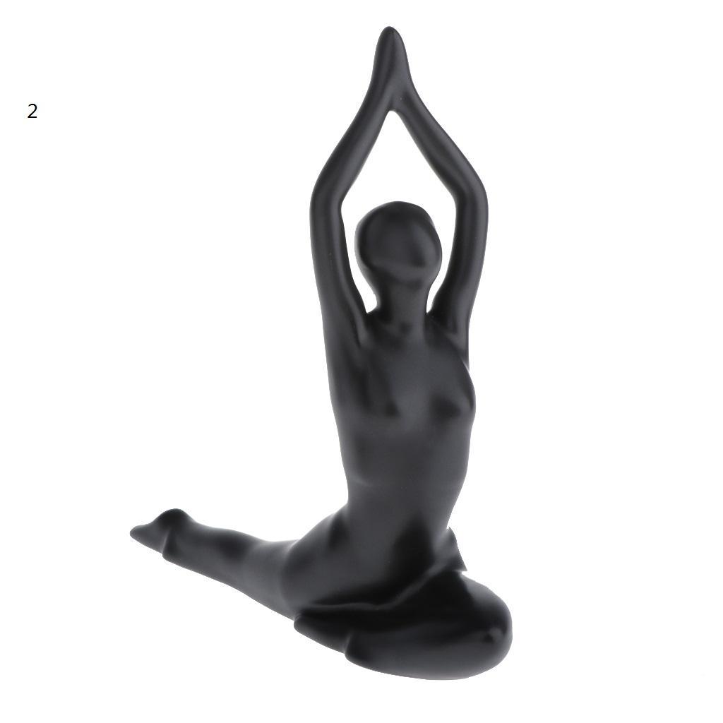 3x Ceramic  Sculpture Modern Crafts Statue Figure Decoration Gifts