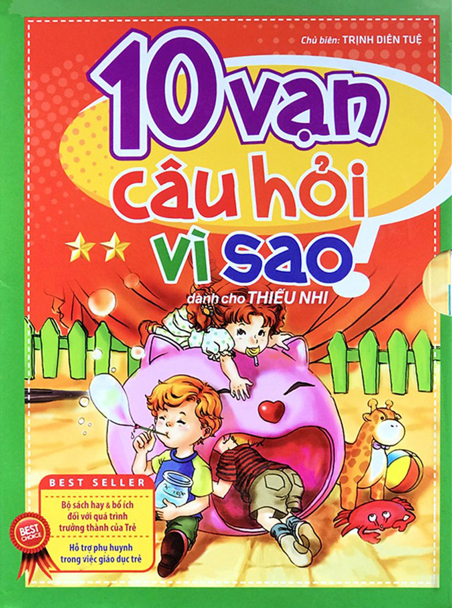 Combo Hộp 10 Vạn Câu Hỏi Vì Sao Tập 2 (Bộ 5 Cuốn) 