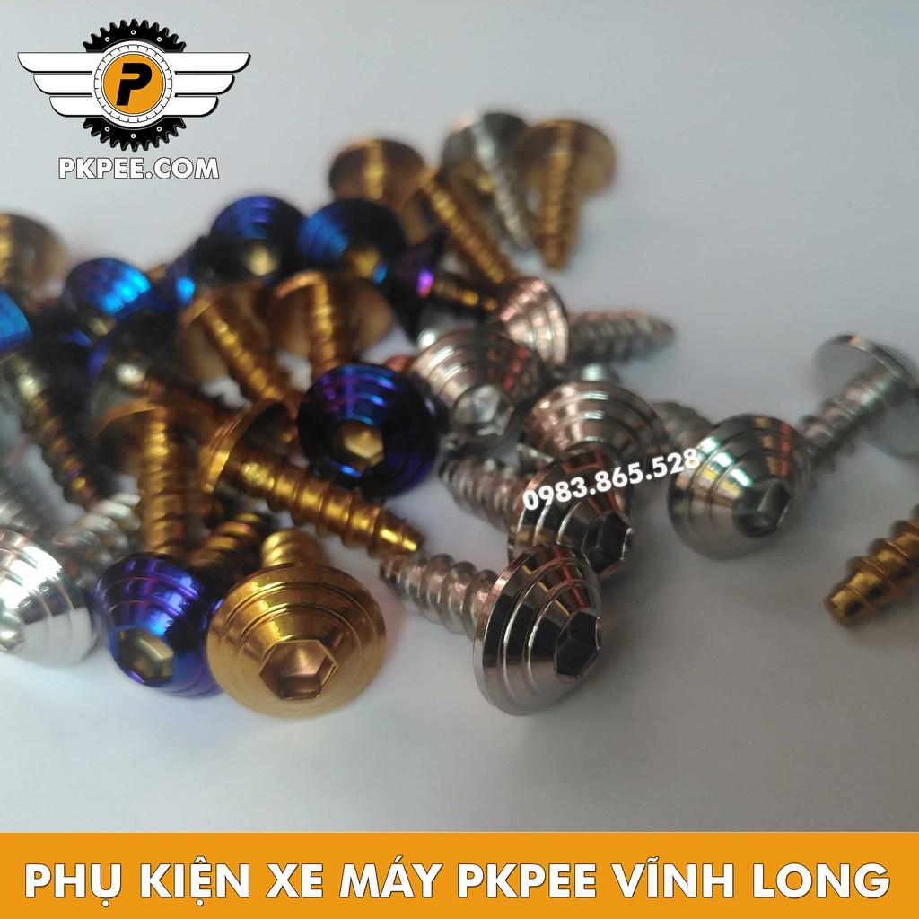 Ốc Dù Xoắn 5Ly15 Đầu Lục Giác Gắn Áo Ya