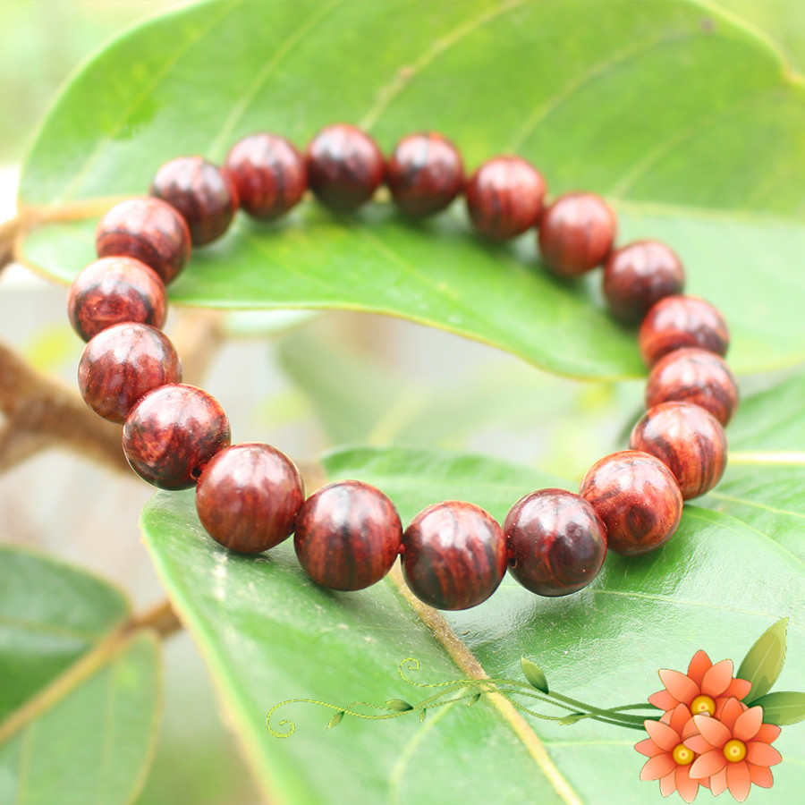 Vòng tay phong thủy Gỗ Sưa Cao Cấp _10 ly