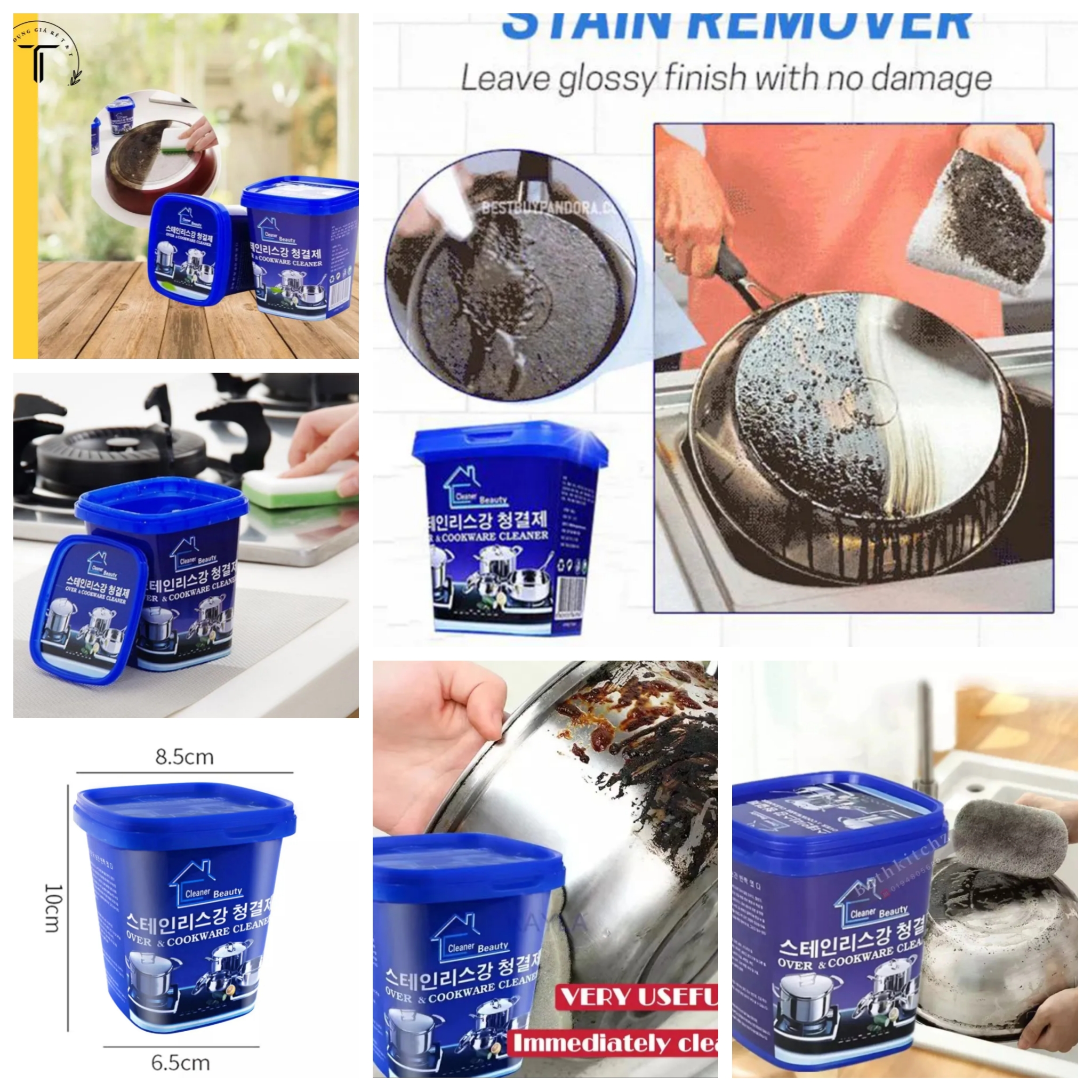 BỘT TẨY RỬA VỆ SINH SIÊU SẠCH TẨY RỬA ĐA NĂNG TIỆN DỤNG MẪU MỚI