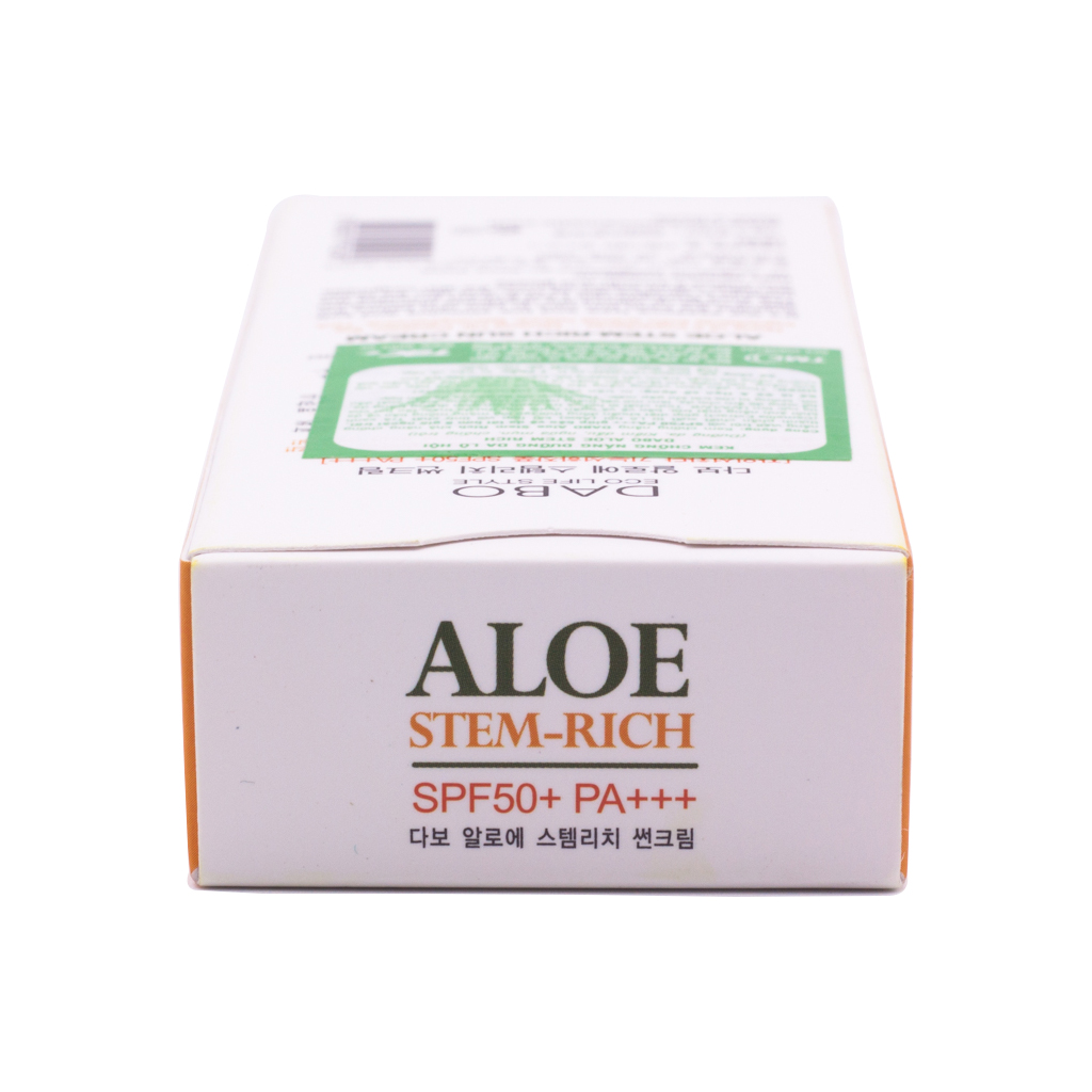 Kem chống nắng dành cho da dầu tinh chất Lô Hội DABO Aloe Stem Rich SPF50 PA+++ (70ml) – Hàng Chính Hãng