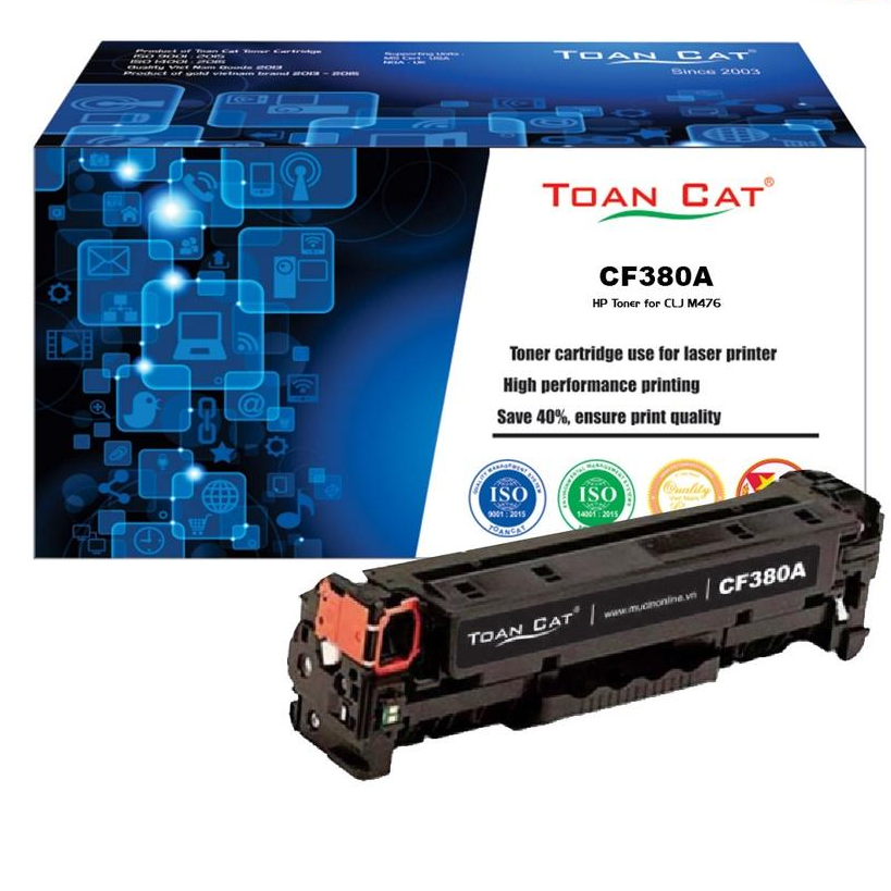 Hộp mực in Toàn Cát CF380A - CF381A - CF382A - CF383A dùng cho máy in HP Toner for CLJ M476 - HÀNG CHÍNH HÃNG