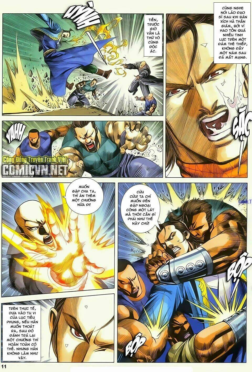 cổ long quần hiệp truyện chapter 83 11