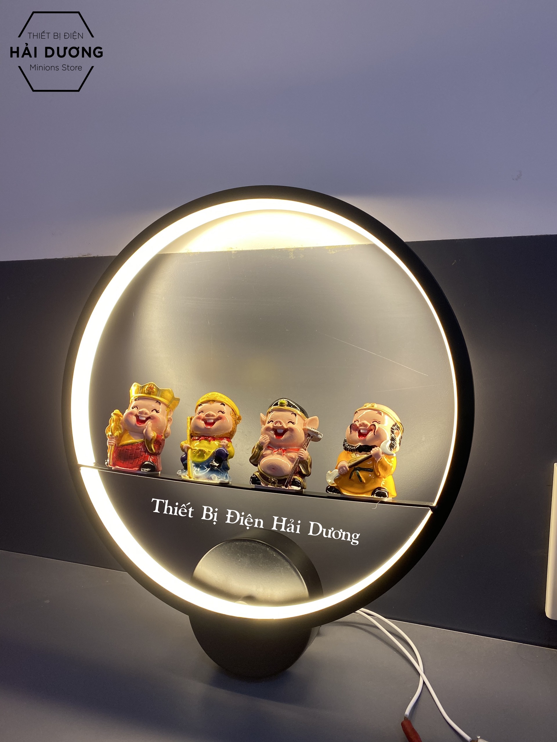 Đèn Led Treo Tường Hiện Đại 4 Thầy Trò Tây Du Ký Siêu Dễ Thương - 3 Chế Độ Ánh Sáng Led Tiết Kiệm GT180