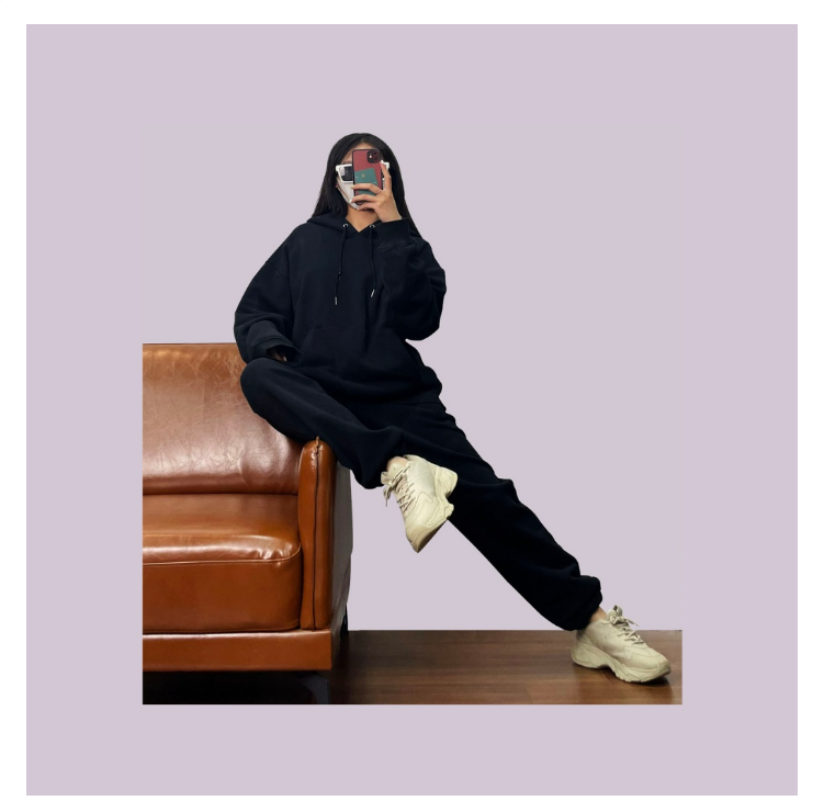 Bộ áo quần hoodie chất liệu nỉ bông cotton mềm mịn cao cấp - Fonn Store