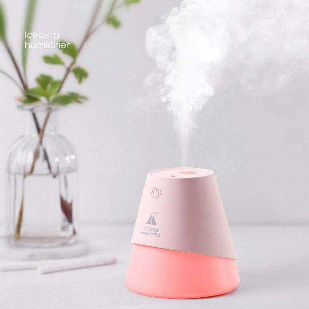 3 Trong 1 Máy Tạo Ẩm Đèn Đêm Đầy Màu Sắc Trong Nhà Máy Tính Để Bàn Hộ Gia Đình Máy Phun Sương Tạo Độ Ẩm Mini Atomizer Phun