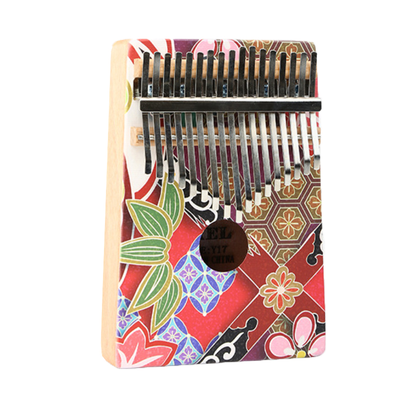 Đàn Kalimba Yael cao cấp 17 phím, Thumb Piano 17 keys - Vintage Decor Tặng kèm khóa học miễn phí