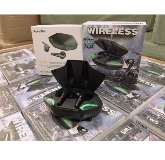 Tai Nghe Gaming Không Dây Apro366 5.0, Bass mạnh mẽ, độ trễ cực thấp khi chơi game, tai nghe gaming bluetooth DRU - Hàng Chính Hãng
