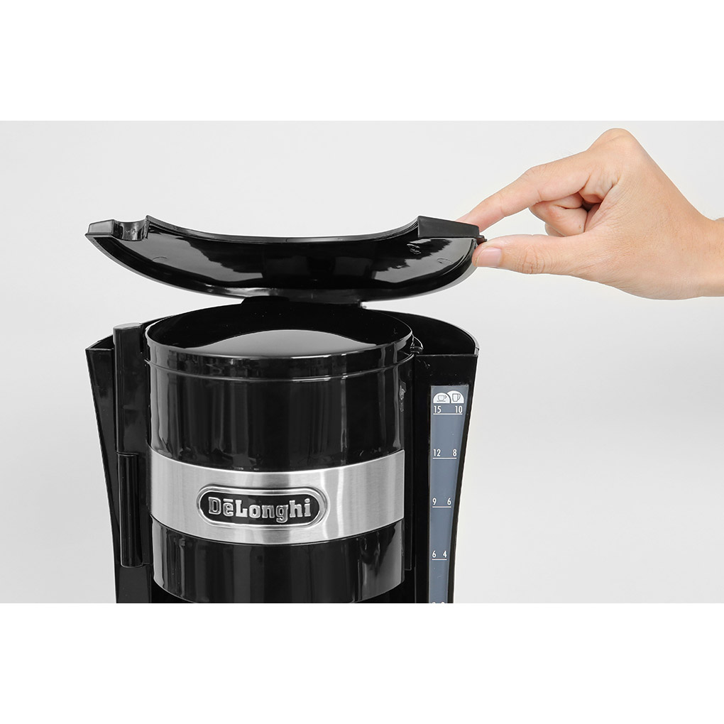 Máy Pha Cà Phê Delonghi ICM15210 - Đen - Hàng Chính Hãng