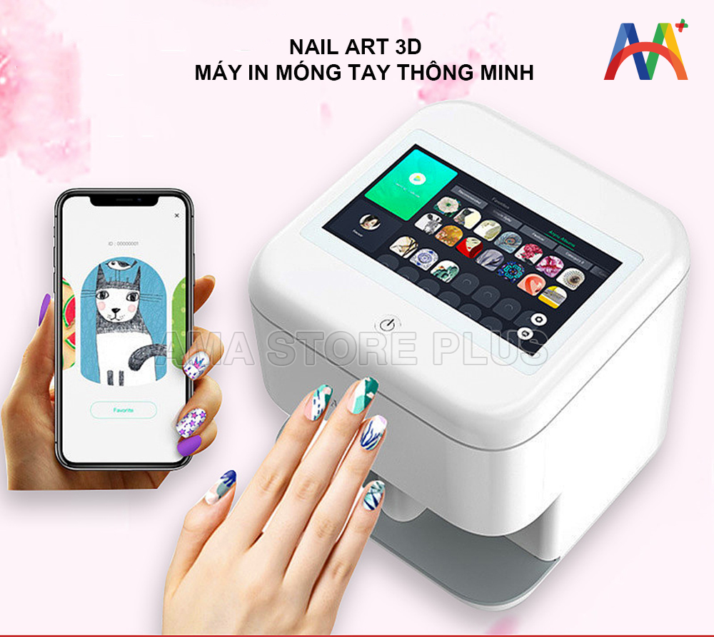 Máy In móng tay 3D Thông minh - Hàng nhập khẩu