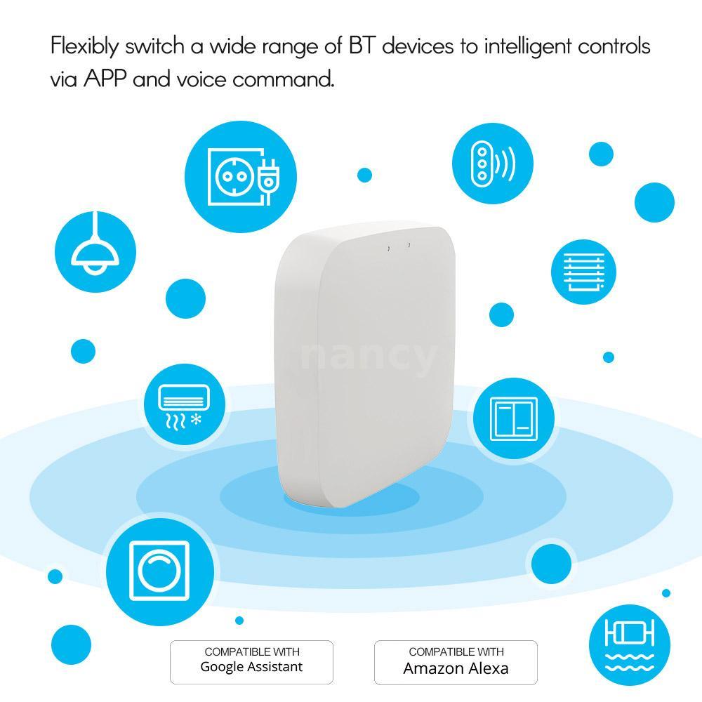 Thiết Bị Điều Khiển Từ Xa Thông Minh Kết Nối Wifi Bt Cổng Thông Minh Tương Thích Với Alexa Google Assistant Up 128