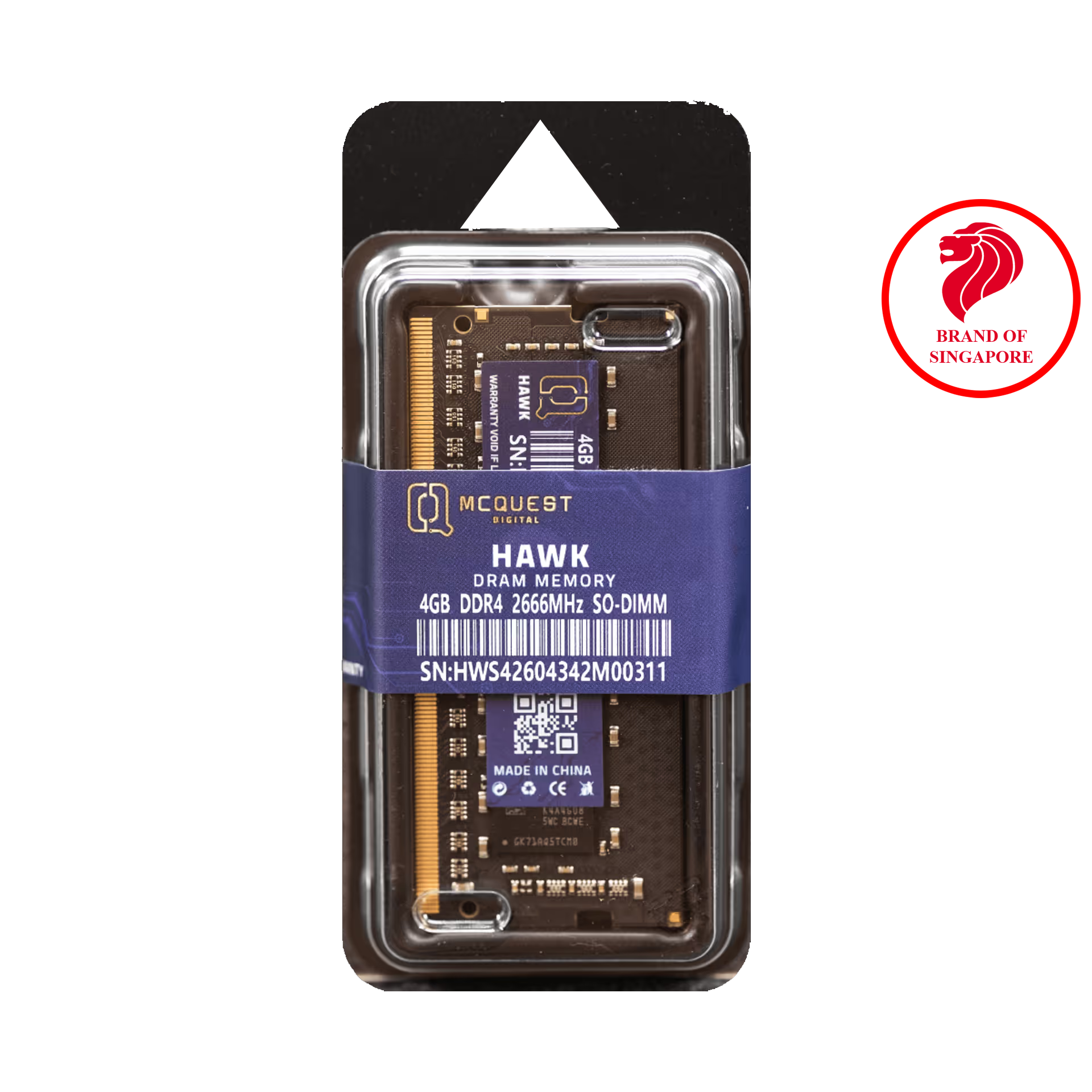 RAM LAPTOP DDR4 QUEST HAWK 4GB / 8GB / 16GB Hàng Chính Hãng