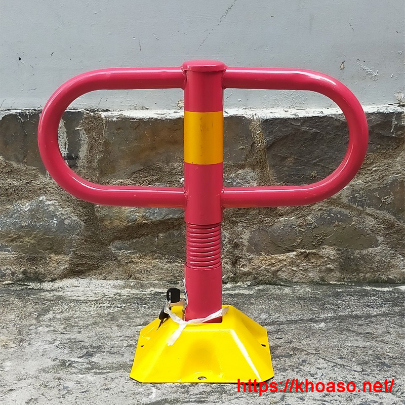 Khóa cọc giữ chỗ đậu xe ô tô
