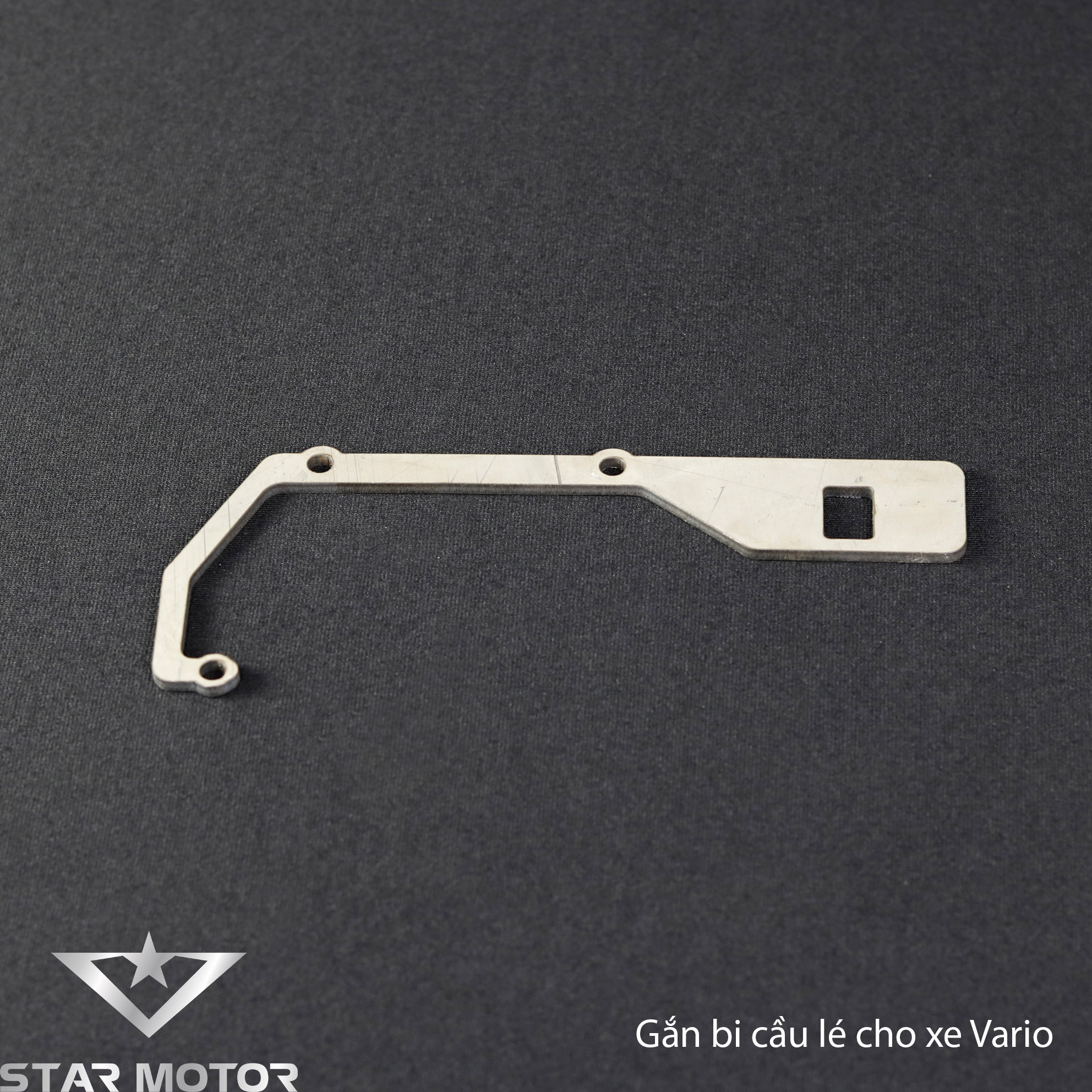 Pát, bát gắn bi cầu lé dành cho dòng xe Vario chất liệu Inox