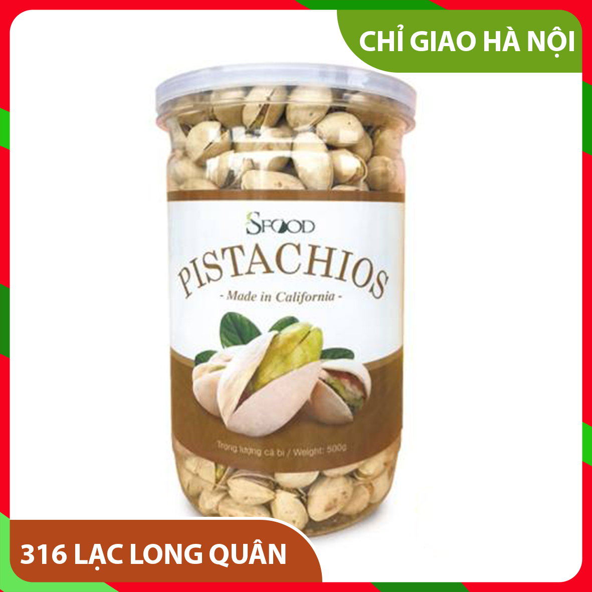 - Hạt dẻ cười mộc - 500gr