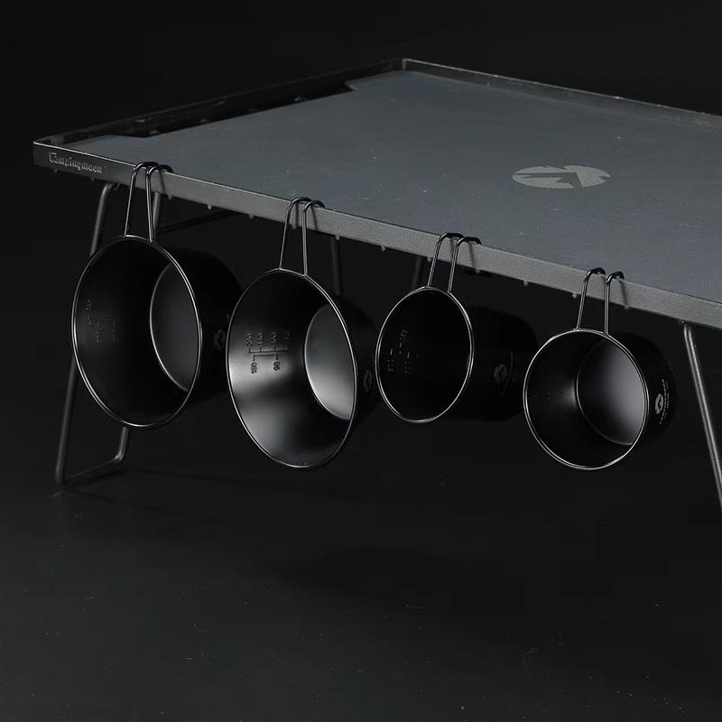 CAMPINGMOON Outdoor Camping Stainless Steel Sierra Cup Portable Camping Hiking Picnic BBQ Tableware Cookware