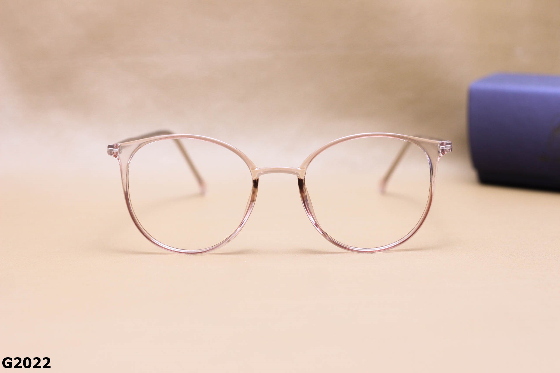 Gọng Kính Cận Nhựa Dẻo TR90, Dáng Tròn Ngố Unisex - G2022