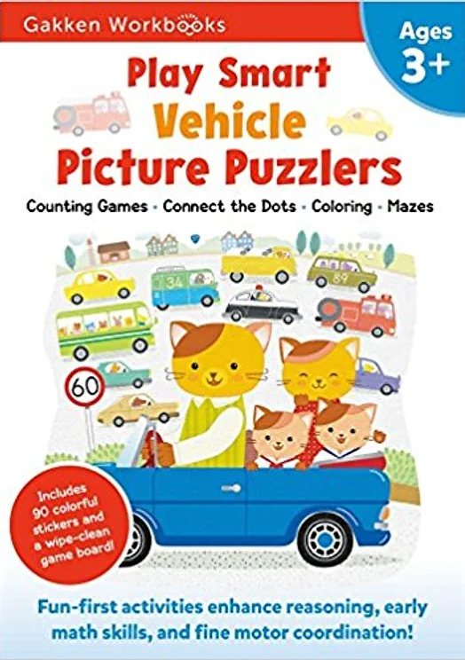 Play Smart Vehicle Picture Puzzlers 3+