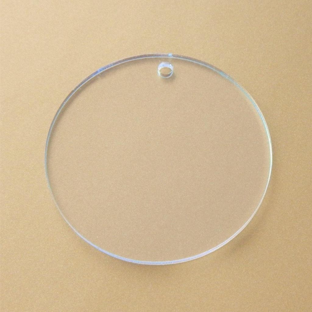 Mica tròn làm Tag cổ trang trí cho Thú Cưng_DECAL VIP