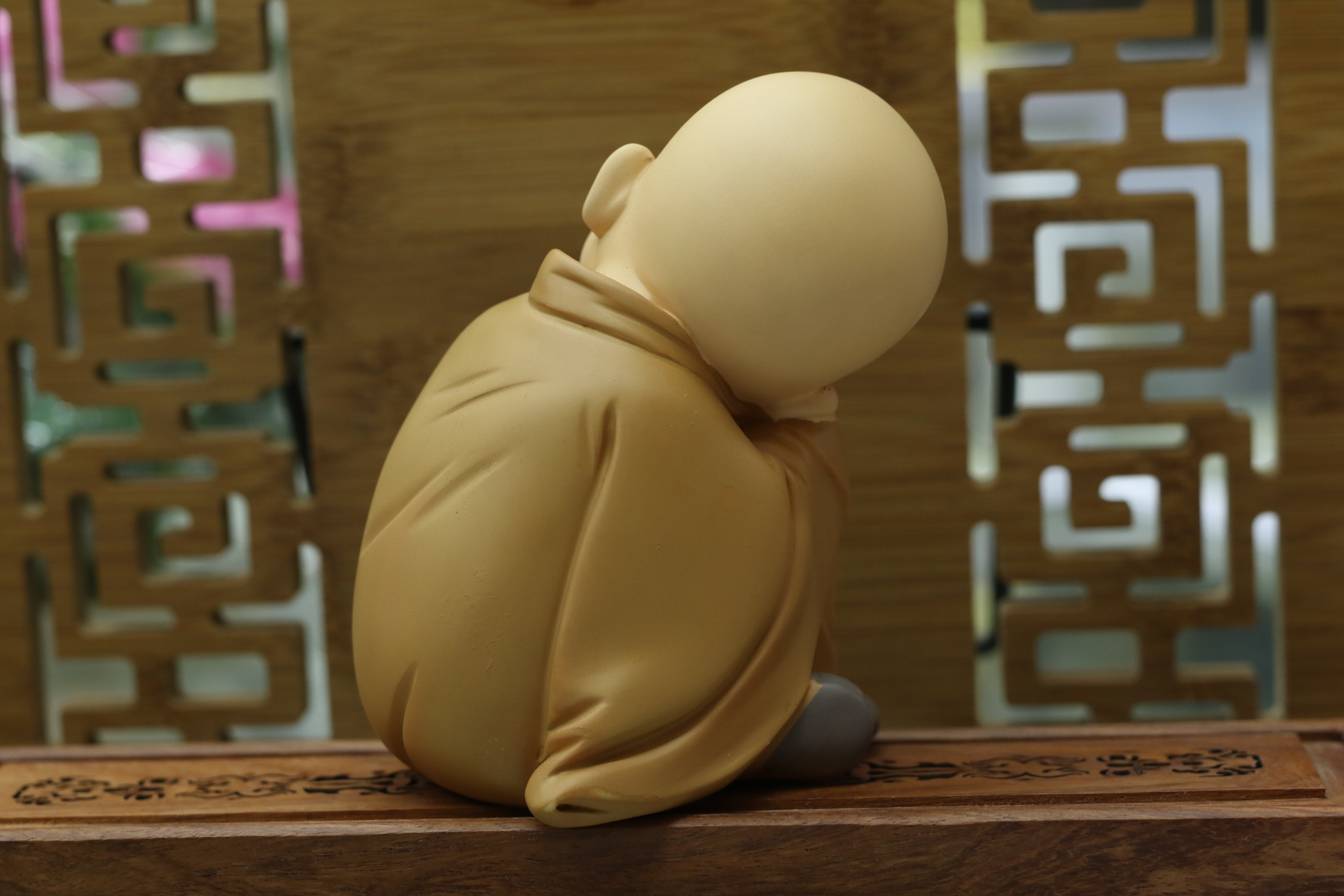 Tượng Chú Tiểu An Nhiên-Ngồi