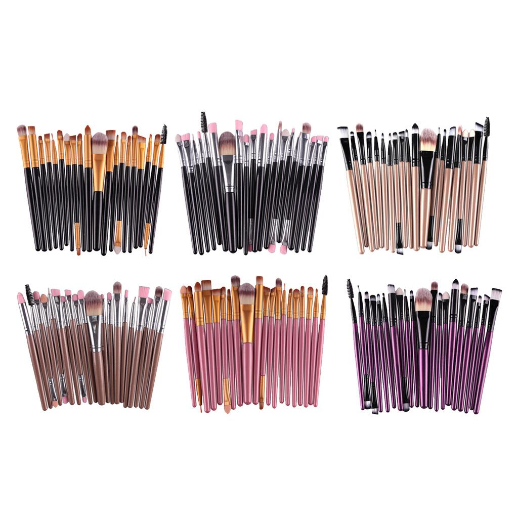 20pcs/Set Professhional Makeup Brushes Foundation Powder Brush