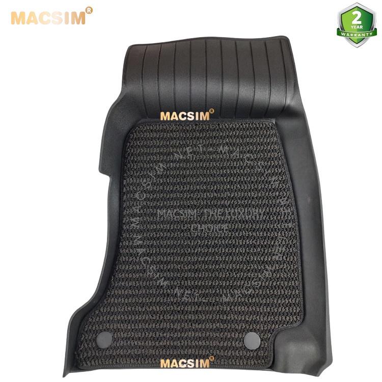 Thảm lót sàn ô tô 2 lớp cao cấp dành cho xe Mercedes Benz C new 2021+ nhãn hiệu Macsim 3w