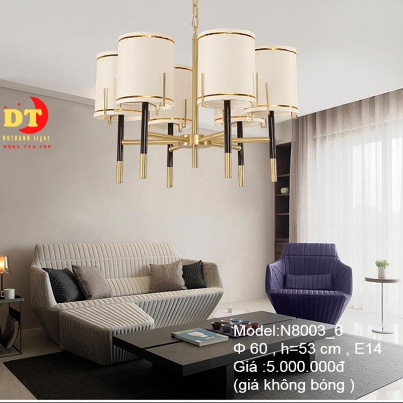 Đèn chùm bàn ăn hiện đại cao cấp HTLQ