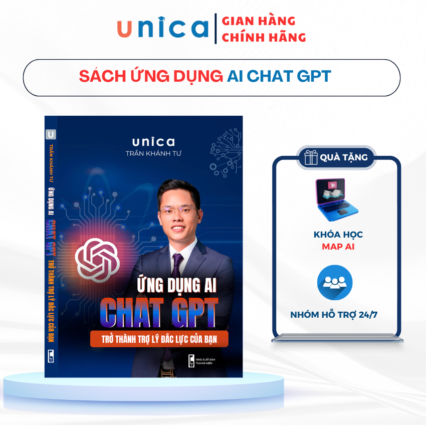 Sách Ứng dụng AI Chat GPT trở thành trợ lý đắc lực của bạn