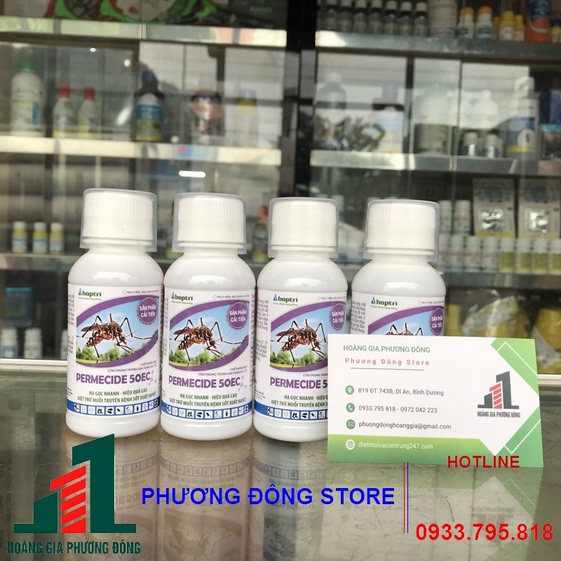 Thuốc diệt muỗi và côn trùng Permecide 50 EC-100ml