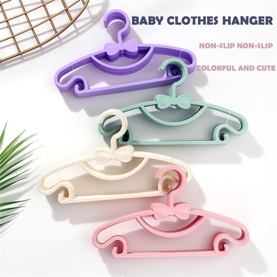 Set 5 / 20 Móc Nhựa Treo Quần Áo Chống Gió Tiện Lợi