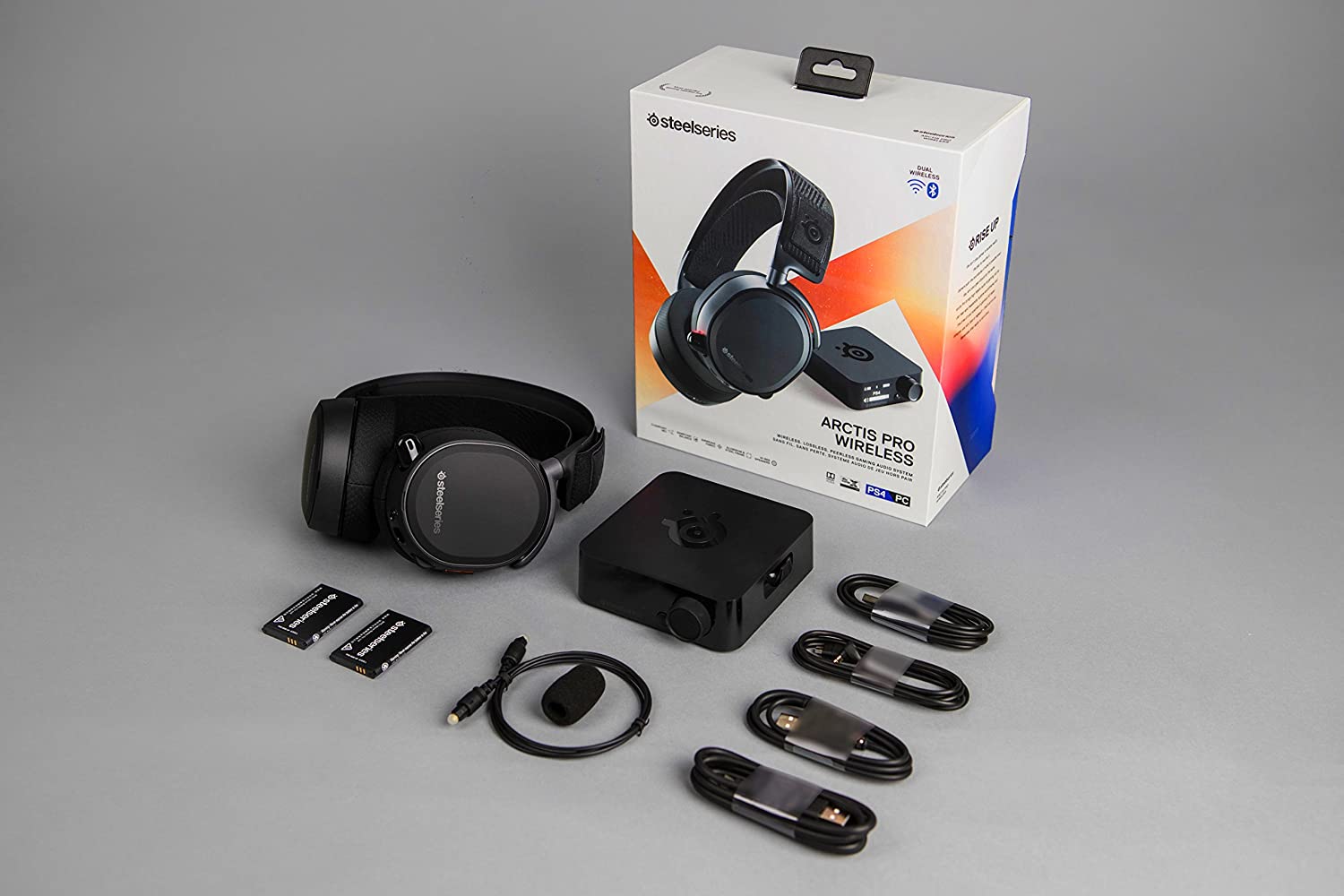 Tai nghe SteelSeries Arctis Pro Wireless - Hàng chính hãng - đen