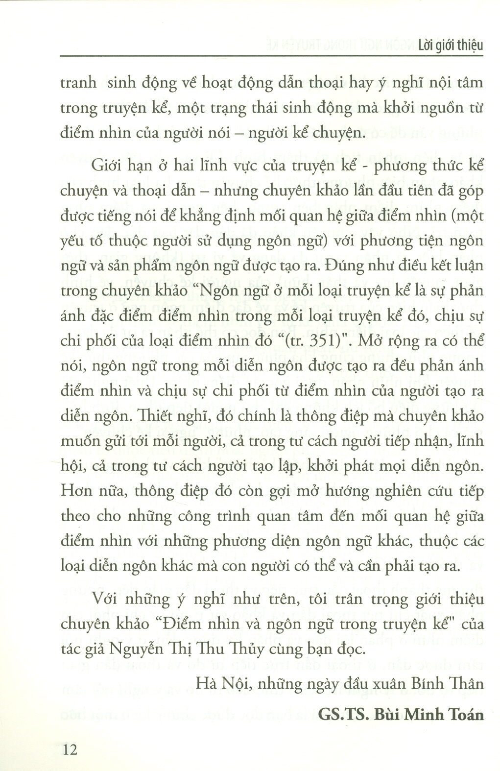 Điểm Nhìn Và Ngôn Ngữ Trong Truyện Kể