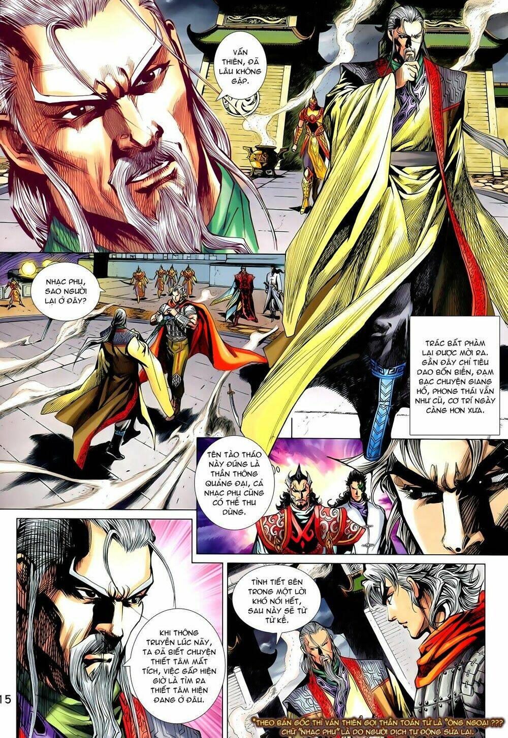 thần binh vấn thiên chapter 4 15