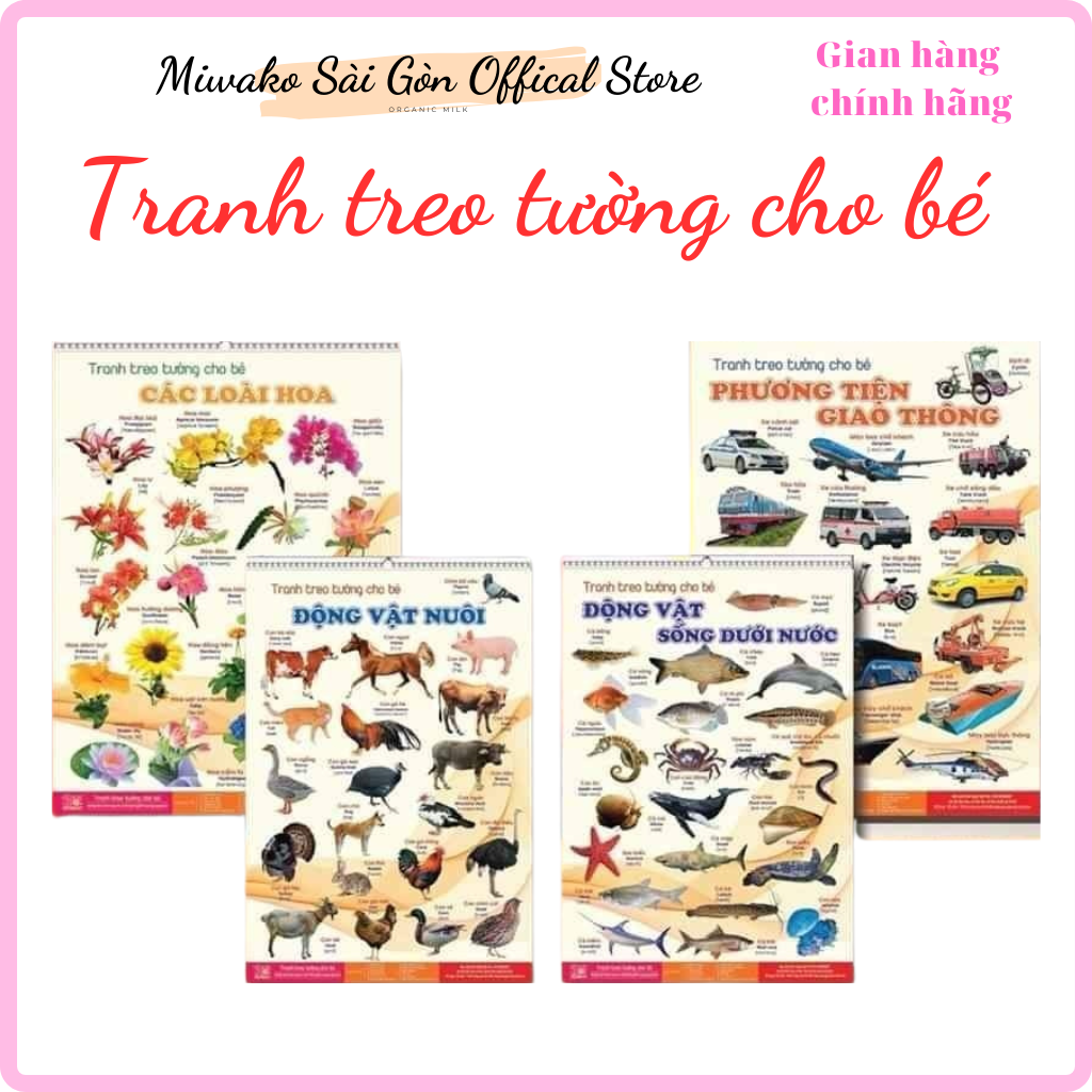 Tranh treo tường cho bé