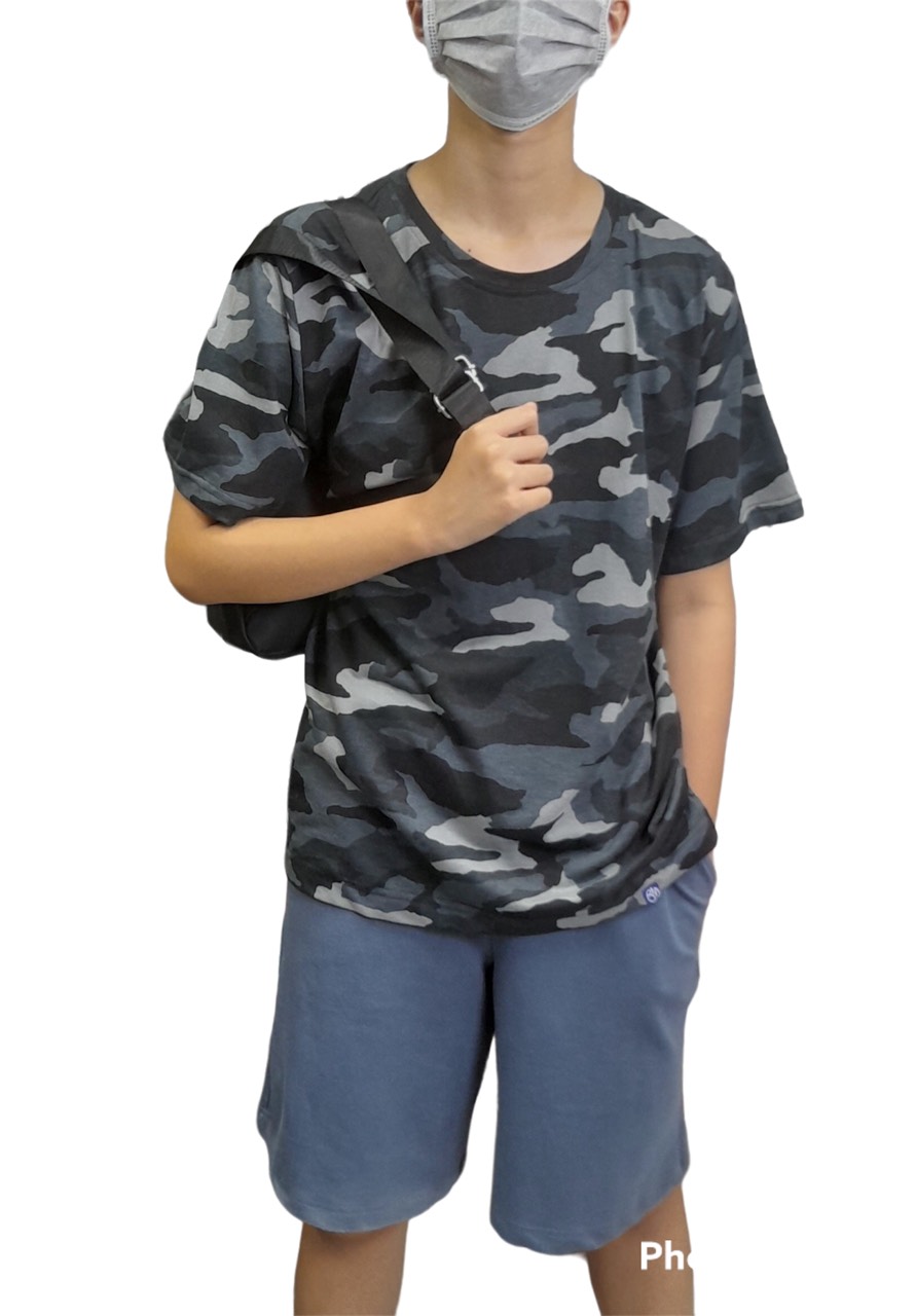 M104-Bộ Quần Áo Thun Nam Blueming- co giãn 4 chiều - Cotton 100% - họa tiết