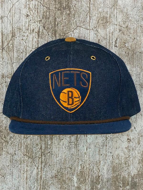 Nón Snapback Brooklyn Nets Denim Snapback