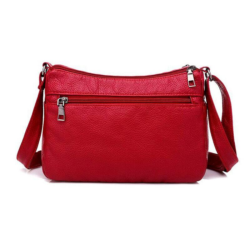 Chất Lượng Cao Nữ Da Mềm Đeo Vai Nhiều Lớp Túi Shopper Cổ Điển Đeo Chéo Cao Cấp Túi Xách Và Ví - 26CMX10CMX18CM
