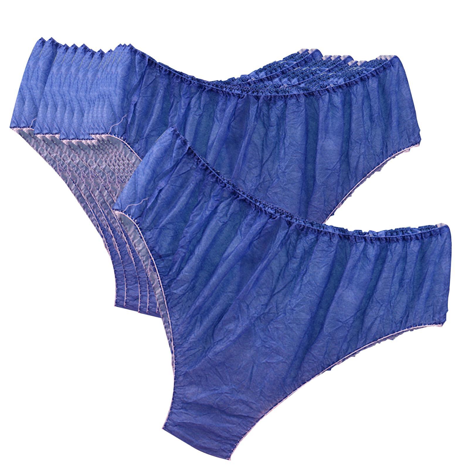 Disposable Briefs Non Woven Fabric Mid Waist Design for SPA Massage Pregnant