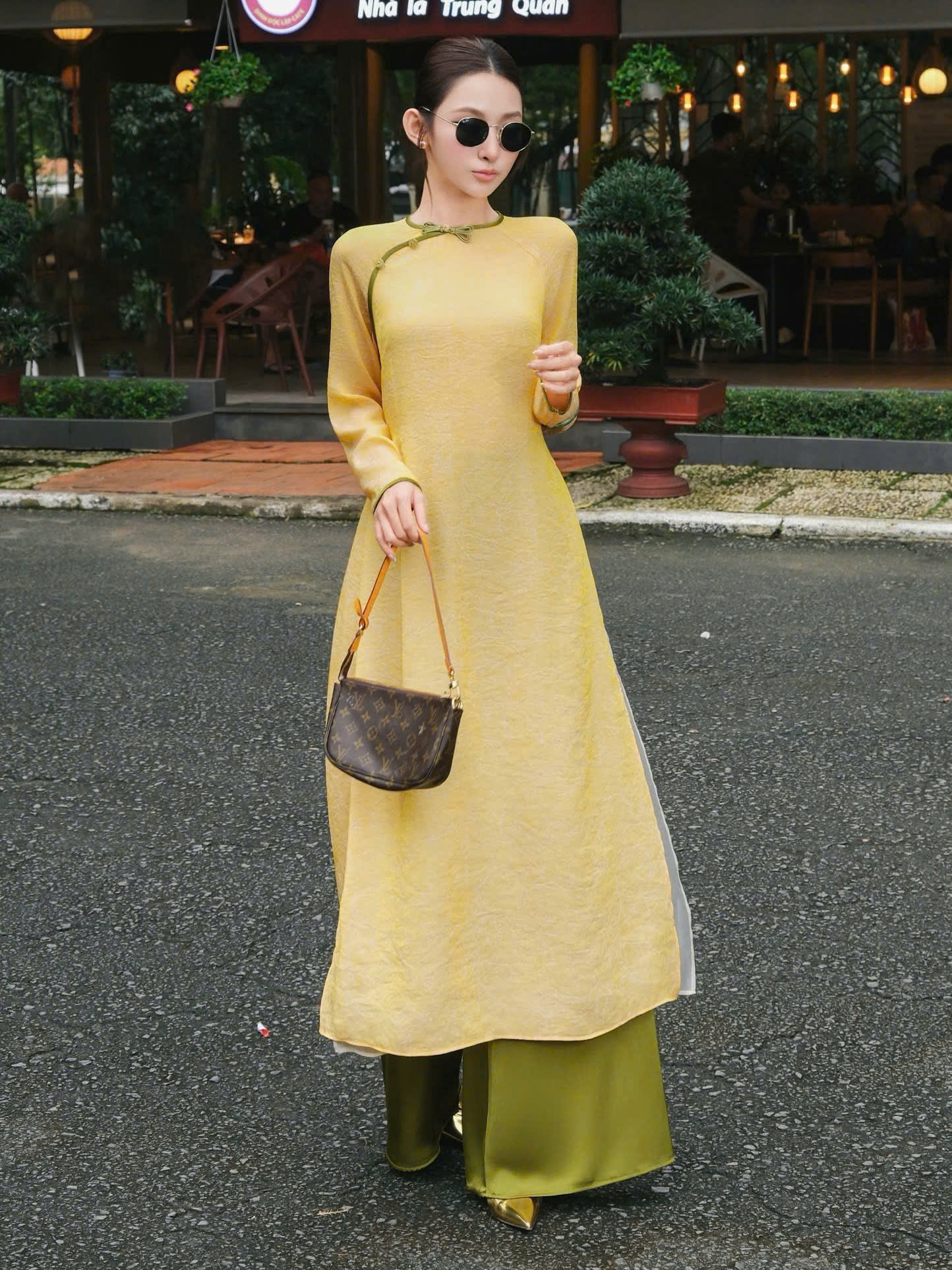 Áo dài Kim Xuân NGADO , áo dài Tết , áo dài cách tân , áo dài truyền thống