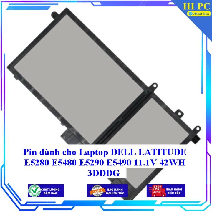 Pin dành cho Laptop DELL LATITUDE E5280 E5480 E5290 E5490 11.1V 42WH 3DDDG - Hàng Nhập Khẩu