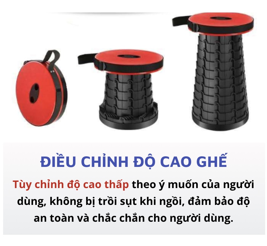 GHẾ XẾP du lịch 9 nấc