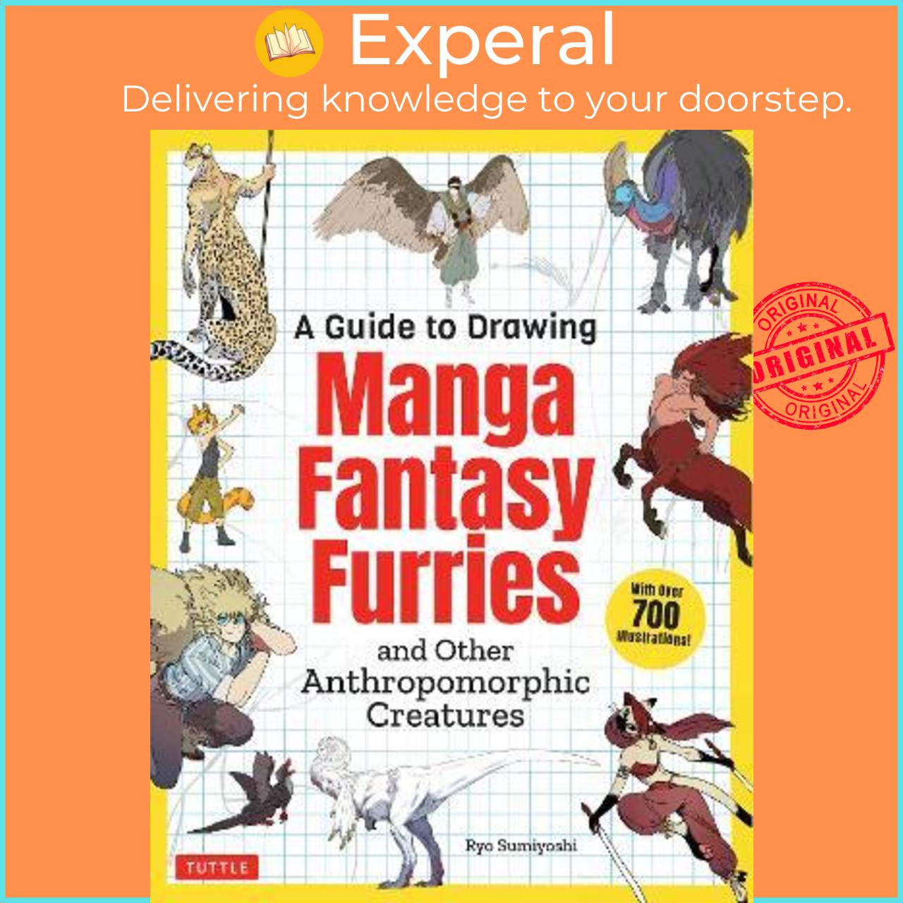 Sách - A Guide to Drawing Manga Fantasy Furries : and Other Anthropomorphic Cre by Ryo Sumiyoshi