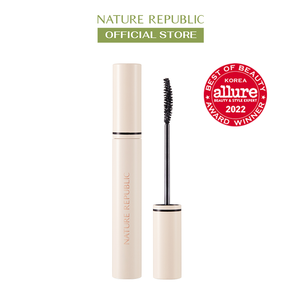 Nature Republic Chuốt mi Botanical Mood Wear Curl Fix Mascara (màu 01 Black) 7g