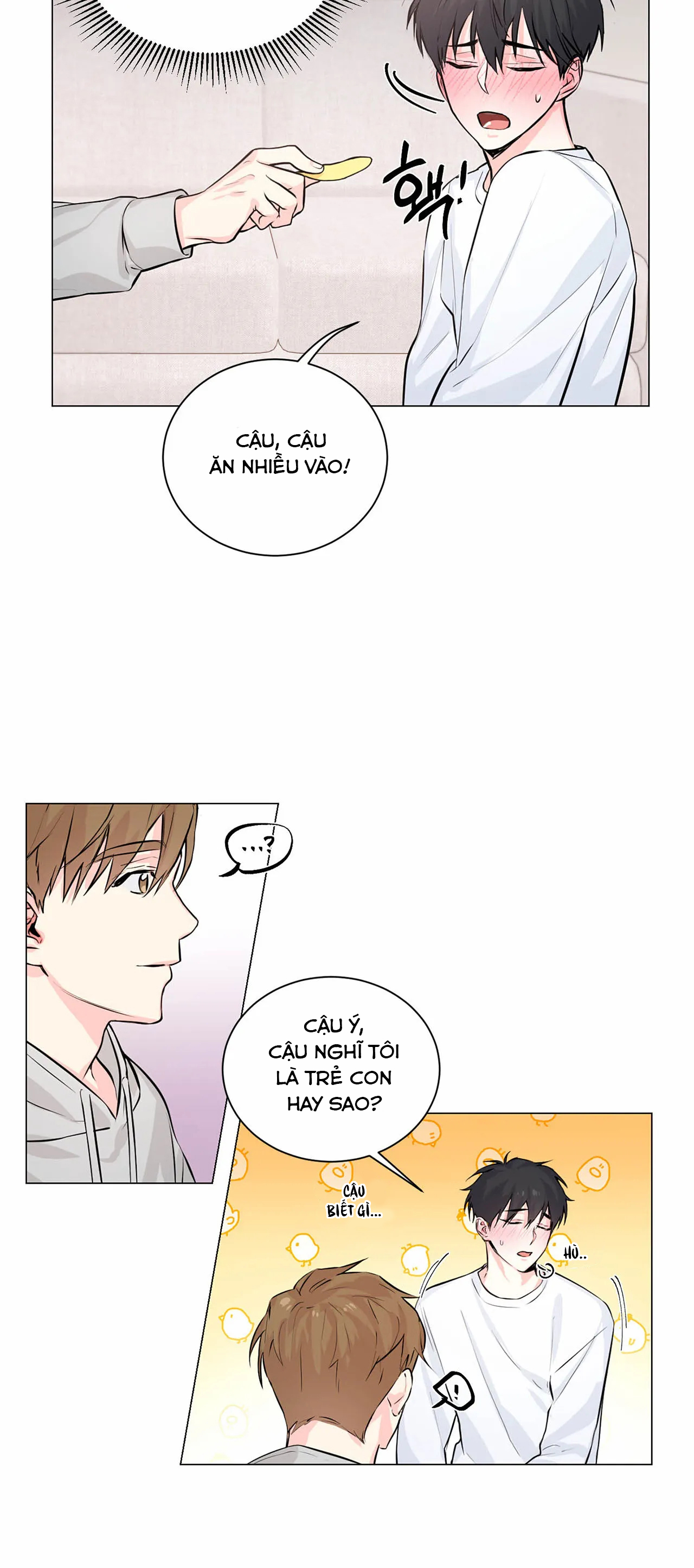 tay của em yếu quá nhỉ? chapter 1 33