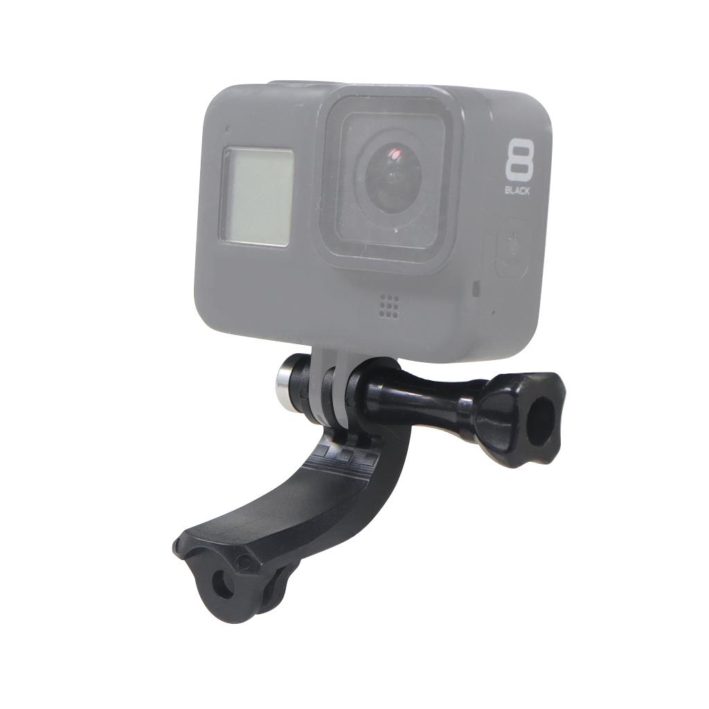 Camera Hành Động Dọc Giá Đỡ Adapter Nhựa Cho GoPro Hero DJI YI Camera Thể Thao Mũ Bảo Hiểm Ba Lô Kẹp Mở Rộng Gắn Chân Máy