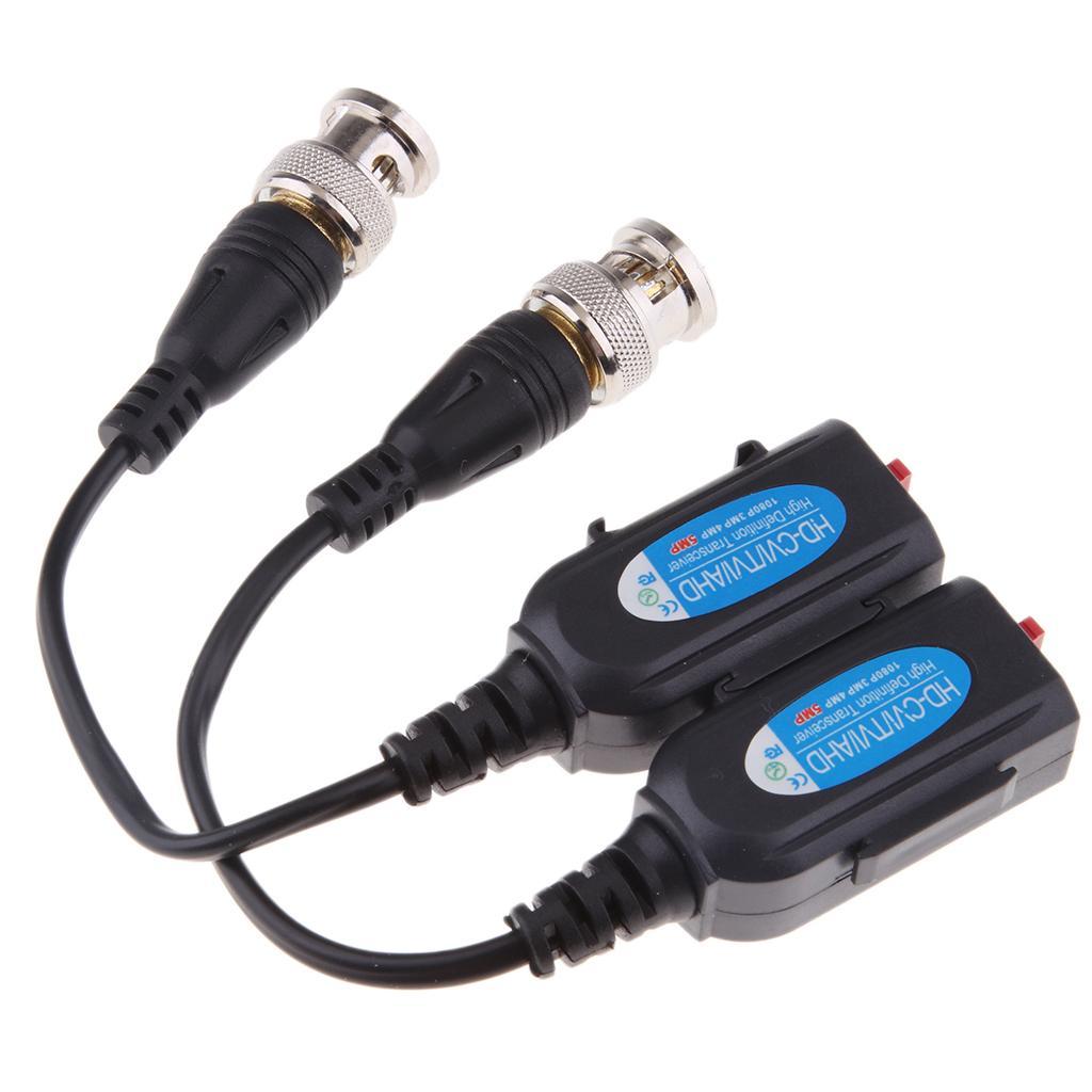 Metal Video Video Connectors Black